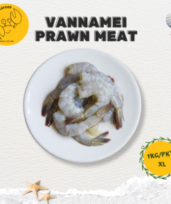 X-Large Vannamei Prawn Meat, Size 16/20 (1kg/pack)