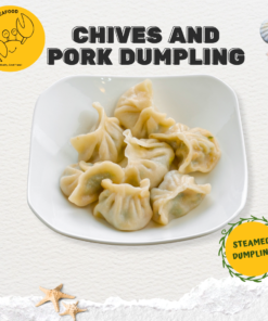 Alternative view of Chives & Pork Dumpling  韭菜猪肉饺子 (500g/pack, 25pcs)