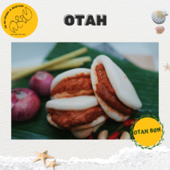 Alternative view of Otah with Fish Chunks 乌达 (1pc/pack)