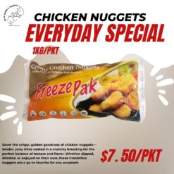 Freezepak Chicken Nuggets 炸鸡柳 (1kg/pack)