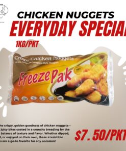 Freezepak Chicken Nuggets 炸鸡柳 (1kg/pack)