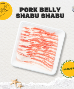 Alternative view of Pork Belly Shabu Shabu 三层肉片 (500g/pack)