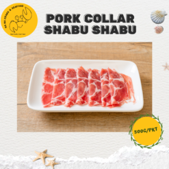 Pork Collar Shabu Shabu  五花肉片 (500g/pack)