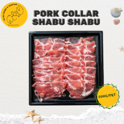 Alternative view of Pork Collar Shabu Shabu  五花肉片 (500g/pack)
