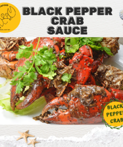 Alternative view of Black Pepper Crab Sauce 黑胡椒酱 (1 bottle)