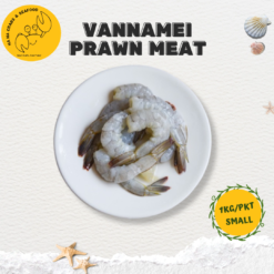 Small Vannamei Prawn Meat, Size 100/200 小虾肉 (1kg/pack)