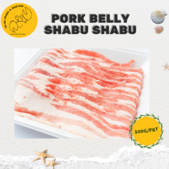 Pork Belly Shabu Shabu 三层肉片 (500g/pack)