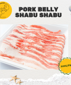Pork Belly Shabu Shabu 三层肉片 (500g/pack)