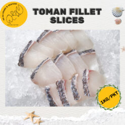 Toman Slices 多曼鱼片 (1kg/pack)