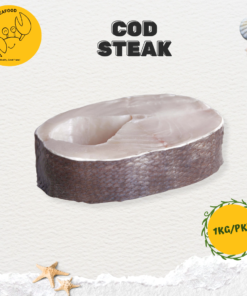Cod Steak 鳕鱼 (1kg/pack)