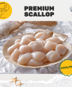 Scallop Meat, Big 大带子肉 (400g/pack)