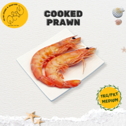 Alternative view of Cooked Medium Prawn 中熟虾 (1kg/pack)