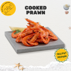Cooked Medium Prawn 中熟虾 (1kg/pack)