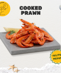 Cooked Medium Prawn 中熟虾 (1kg/pack)