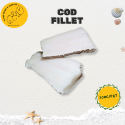 COD FILLET  鳕鱼肉  (300g/pkt)
