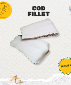 COD FILLET  鳕鱼肉  (300g/pkt)
