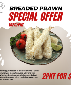 Breaded Prawn 面包虾 (10pc/pkt) 2PKT FOR $8