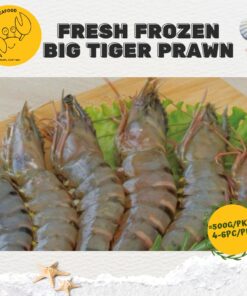 Alternative view of Fresh Frozen Big Tiger Prawn (500G/PKT)